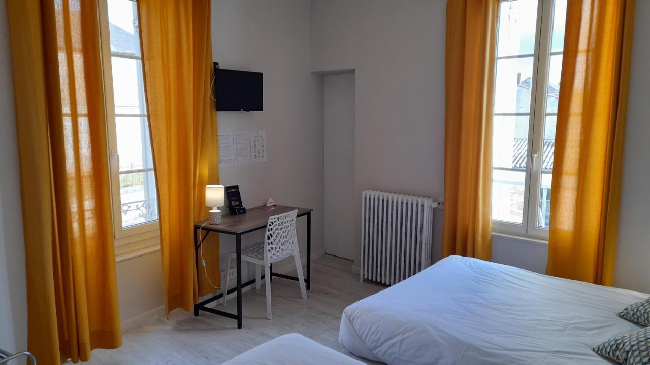 Contact Hotel De France Saintes Bagian luar foto